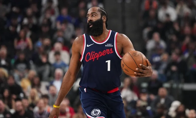 Clippers' James Harden passes Shaquille O'Neal for ninth on all-time scoring list