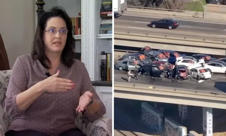 Clovis mother survives multi-vehicle crash on Highway 99, thankful to be alive