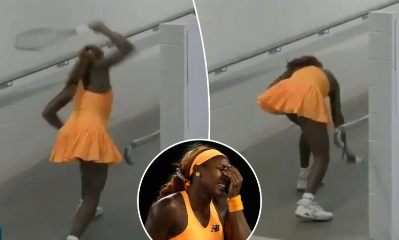 Coco Gauff has ‘private’ meltdown at Australian Open — and isn’t happy there’s video of it