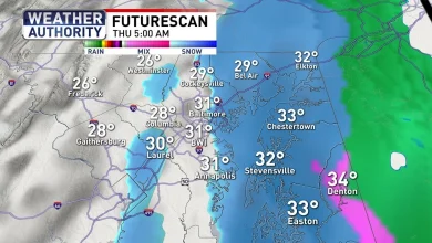 Cold changes coming behind tonight's rain and snow chance
