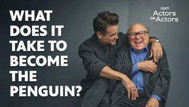 Colin Farrell And Danny DeVito Swap Penguin Stories