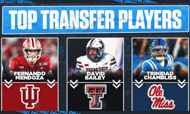 College Football's Top-10 Most Impactful Transfer Players of the 2025 Season