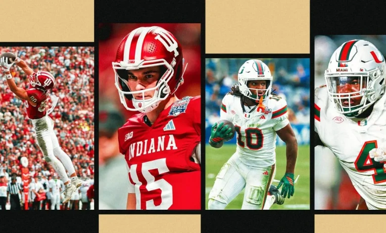 College football coaches break down Indiana-Miami. All predict the Hoosiers winning first title