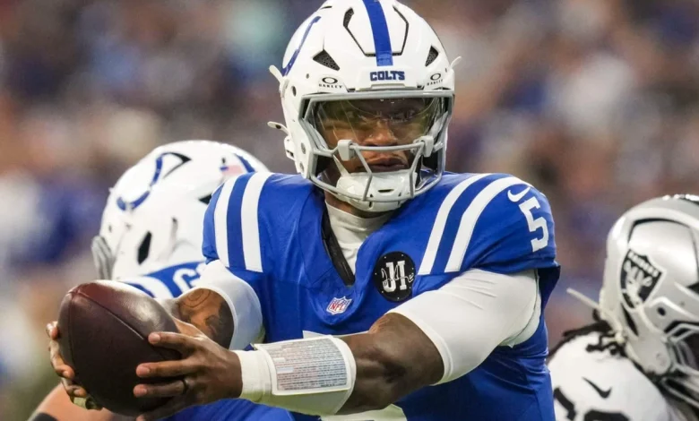 Colts QB Anthony Richardson ruled out of season finale, ends year on IR due to eye injury