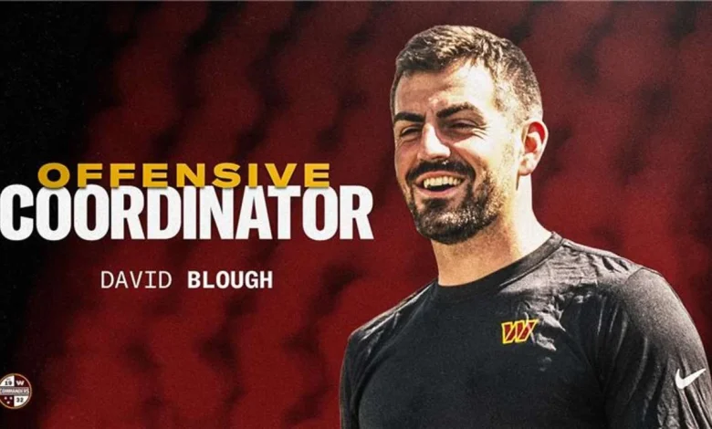 Commanders name David Blough offensive coordinator
