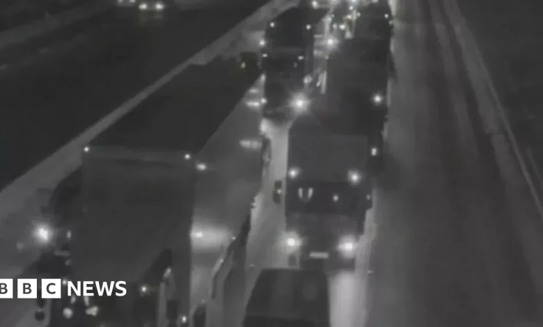 Commuters face 90-minute delays on the M6 after crash in Cheshire