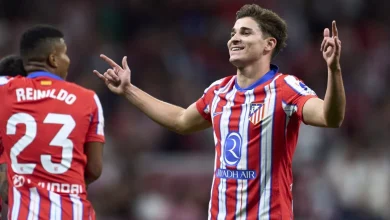 Cómo jugó Julián Álvarez: estadísticas en el Atlético Madrid vs Alavés