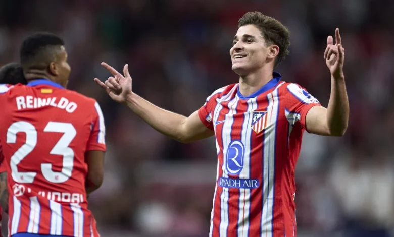 Cómo jugó Julián Álvarez: estadísticas en el Atlético Madrid vs Alavés