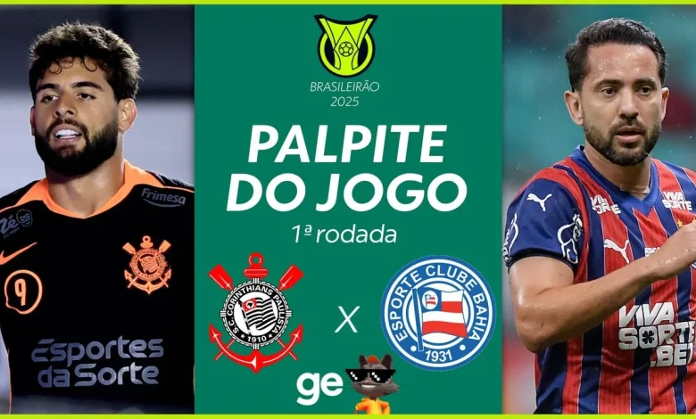 Corinthians x Bahia: onde assistir ao vivo, horário e escalações