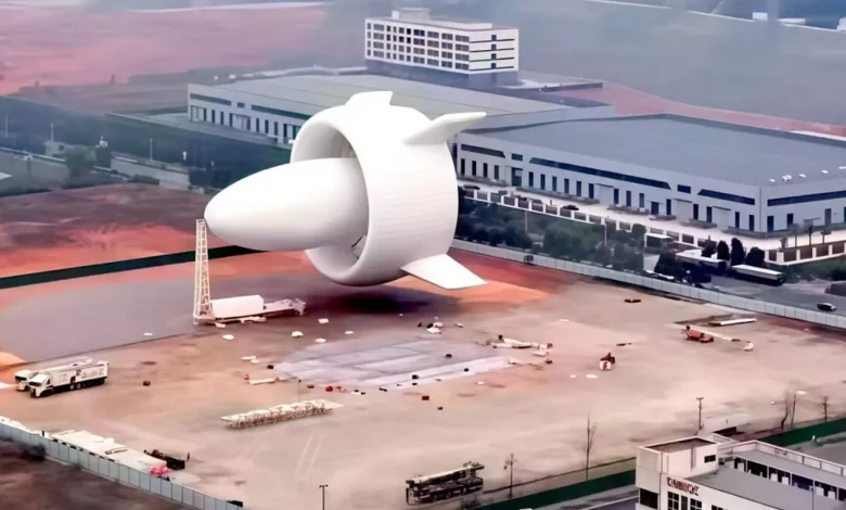 Could ‘alien-looking’ giant airship over Chinese city transform wind farms worldwide?