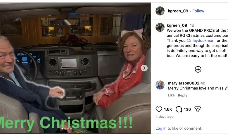 Country Music’s Riley Green Gifts his Parents a New RV