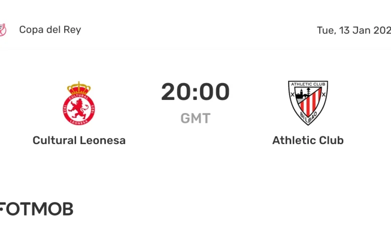 Cultural Leonesa vs Athletic Club - live score, predicted lineups and H2H stats