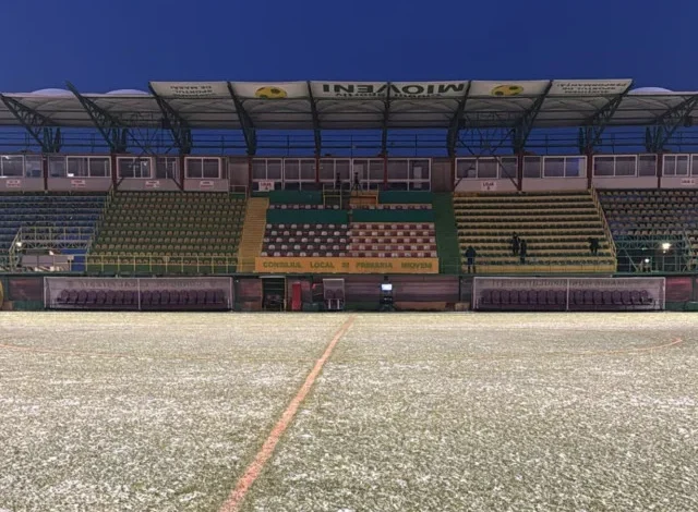 Cum se prezintă gazonul de la Mioveni, înainte de FC Argeș - FCSB