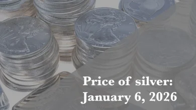 Current price of silver as of Tuesday, January 6, 2026