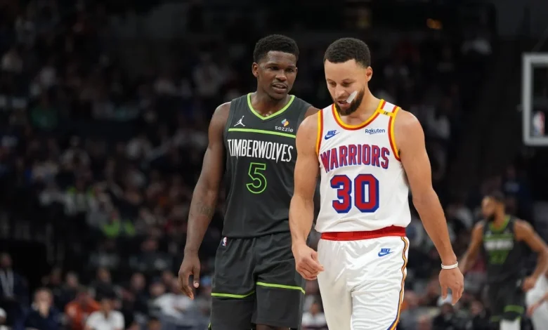 Curry, Green, Edwards out for Warriors vs. Wolves on Monday