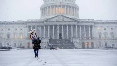 DC area braces for winter storm that could blanket the region with 10 inches of snow, plus freezing rain