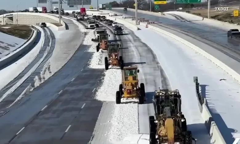 DFW Road Conditions: Drivers warned of black ice as several highways remain shut down Wednesday