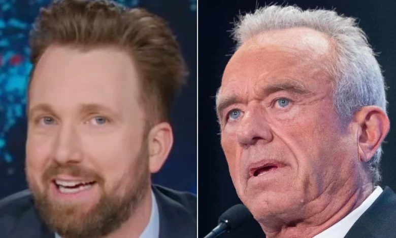 'Daily Show' Makes An Embarrassing Example Out Of RFK Jr.'s New Topsy-Turvy Food Pyramid