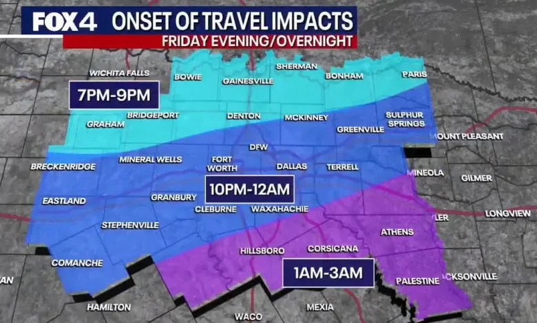 Dallas weather: Extreme Cold Watch in effect as wind chills hit -6°; snow totals could reach multiple inches