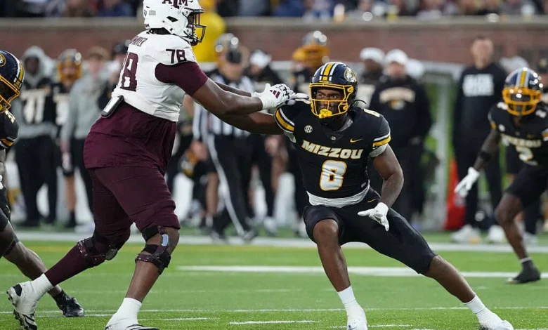 Damon Wilson II, Missouri DE in legal dispute with Georgia, to re-enter transfer portal: Source