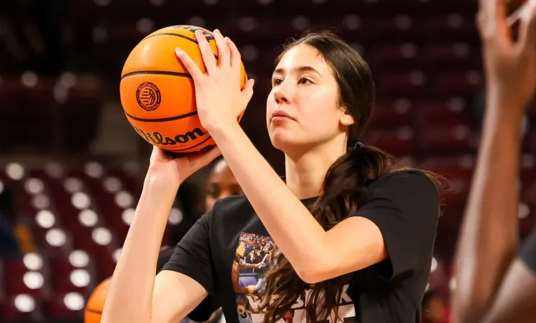 Dawn Staley says Alicia Tournebize will make South Carolina women's basketball debut vs Texas