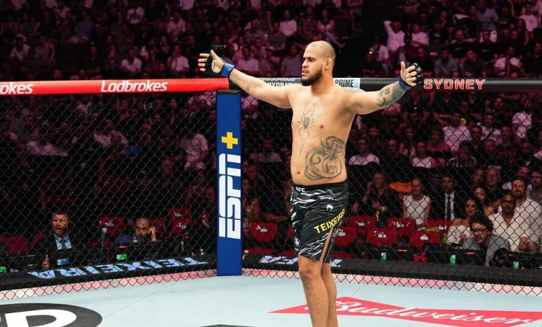 De equipe nova, Xicão esbanja confiança para luta contra Tai Tuivasa no UFC 325