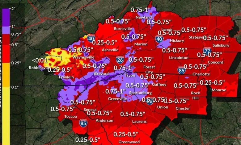 Debilitating ice storm headed to Charlotte, NWS says.