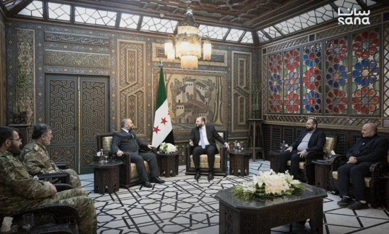 Defense Minister meets Damascus Governor to discuss issues of common interest