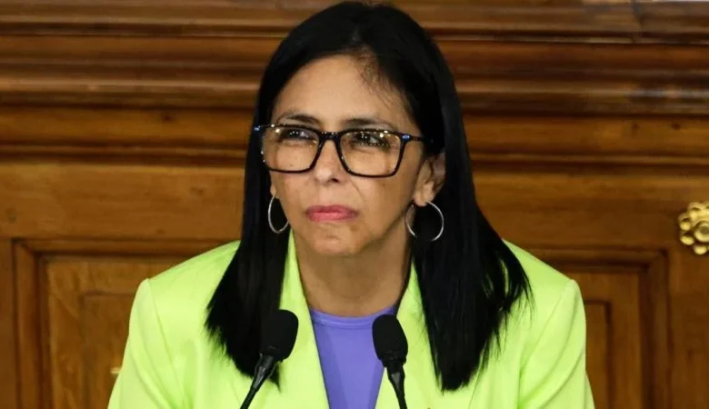 Delcy Rodríguez dice que "ya basta" de las órdenes de Estados Unidos