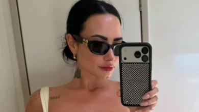 Demi Lovato’s Thong Under Sheer Skirt Earns Spot in Year-End Recap