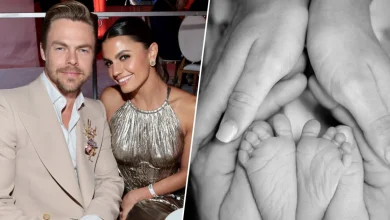 Derek Hough Welcomes 1st Child with Wife Hayley Erbert. See Her Whimsical Name