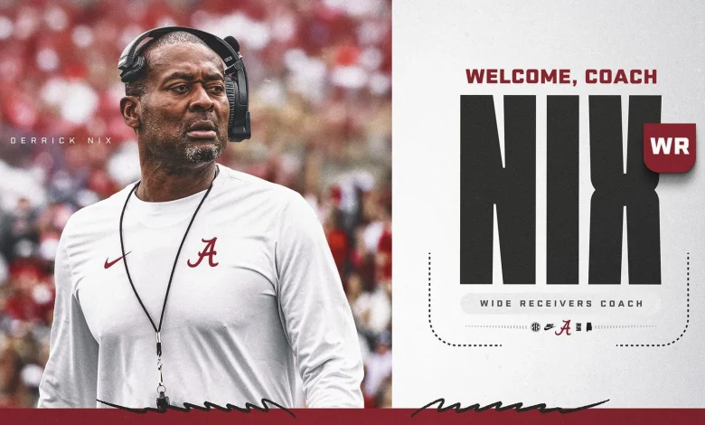 Derrick Nix Officially Added to Crimson Tide Football Coaching Staff