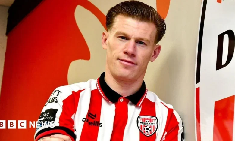 Derry FC: James McClean's wife says move home is start of a new chapter