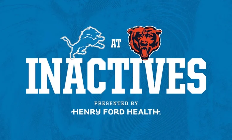 Detroit Lions vs. Chicago Bears