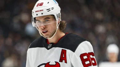Devils’ Jack Hughes leaves game early vs. Predators