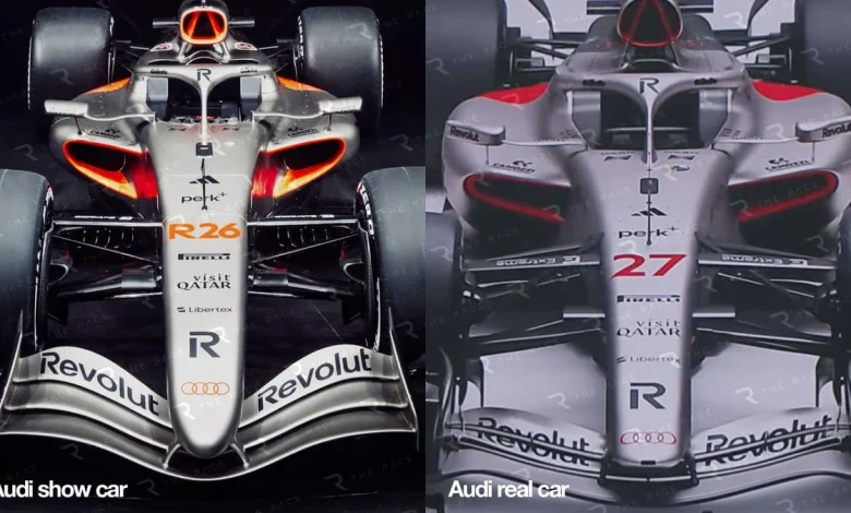 Did Audi slip out its real 2026 F1 car during launch?