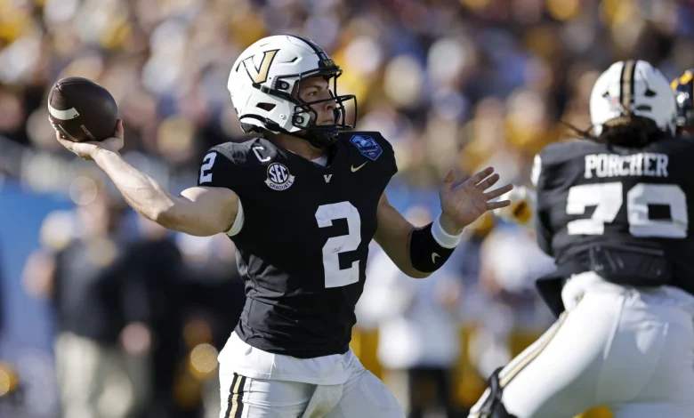 Diego Pavia measures under 5-foot-10, would be NFL's shortest QB