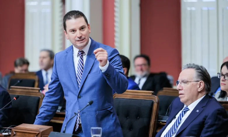 Direction de la CAQ | Simon Jolin-Barrette ne se lancera pas dans la course