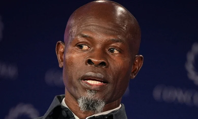 Djimon Hounsou's Baby Mama Arrested For Allegedly Assaulting Him