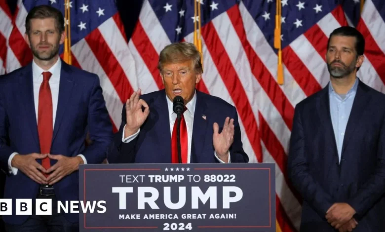 Donald Trump sues IRS and US Treasury over leaked tax documents