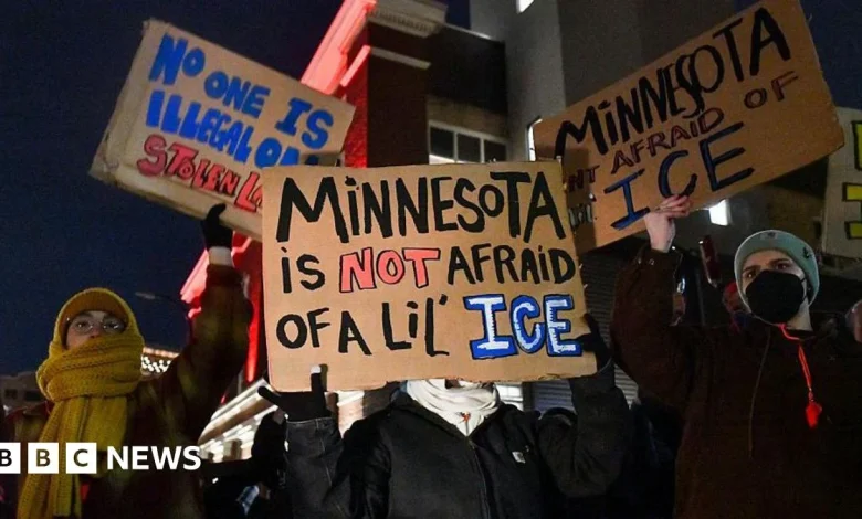 Dozens arrested and one police officer injured in Minneapolis protests