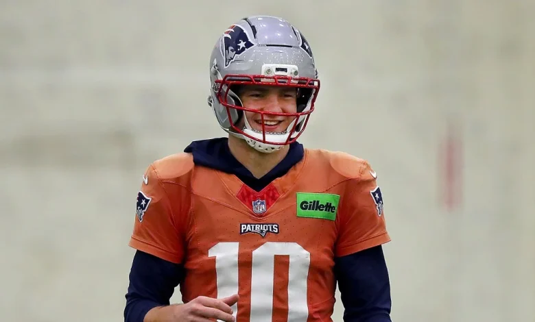 Drake Maye, Mike Vrabel not worried about Patriots QB’s shoulder injury