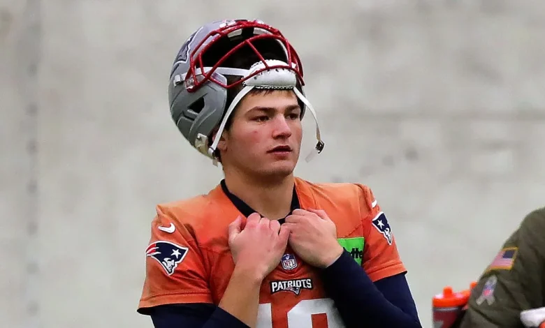 Drake Maye injury update: Why Patriots QB missed Friday practice