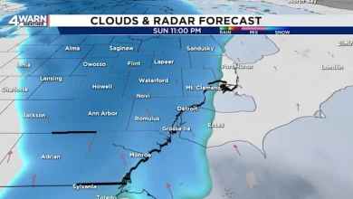 Dry Sunday before the next round of snow for Metro Detroit