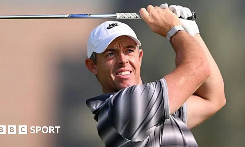Dubai Invitational: Rory McIlroy three shots behind third-round leader Nacho Elvira
