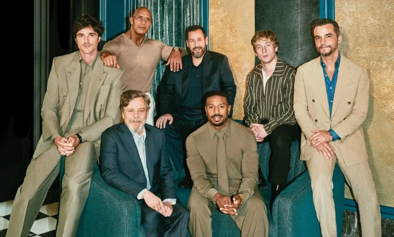 Dwayne Johnson, Michael B. Jordan and the Actor Roundtable