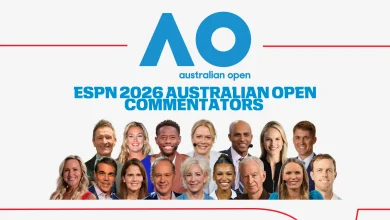 ESPN announces Australian Open 2026 on-air talent lineup
