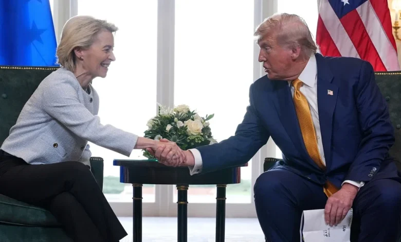 E.U. halts approval of U.S. trade deal after Trump's Greenland tariff threat