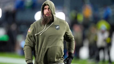 Eagles' star tackle Lane Johnson out vs. 49ers