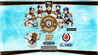 Edmonton Oilers alumni facing off against cast of ‘Shoresy’ at Rogers Place